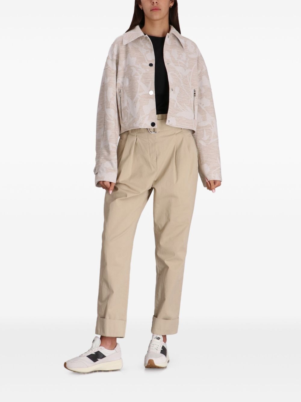 floral-print bomber jacket - 2