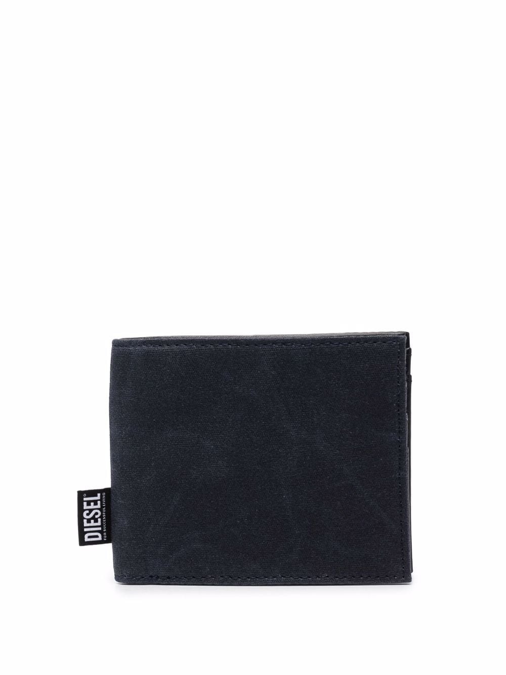 logo patch foldover wallet - 1