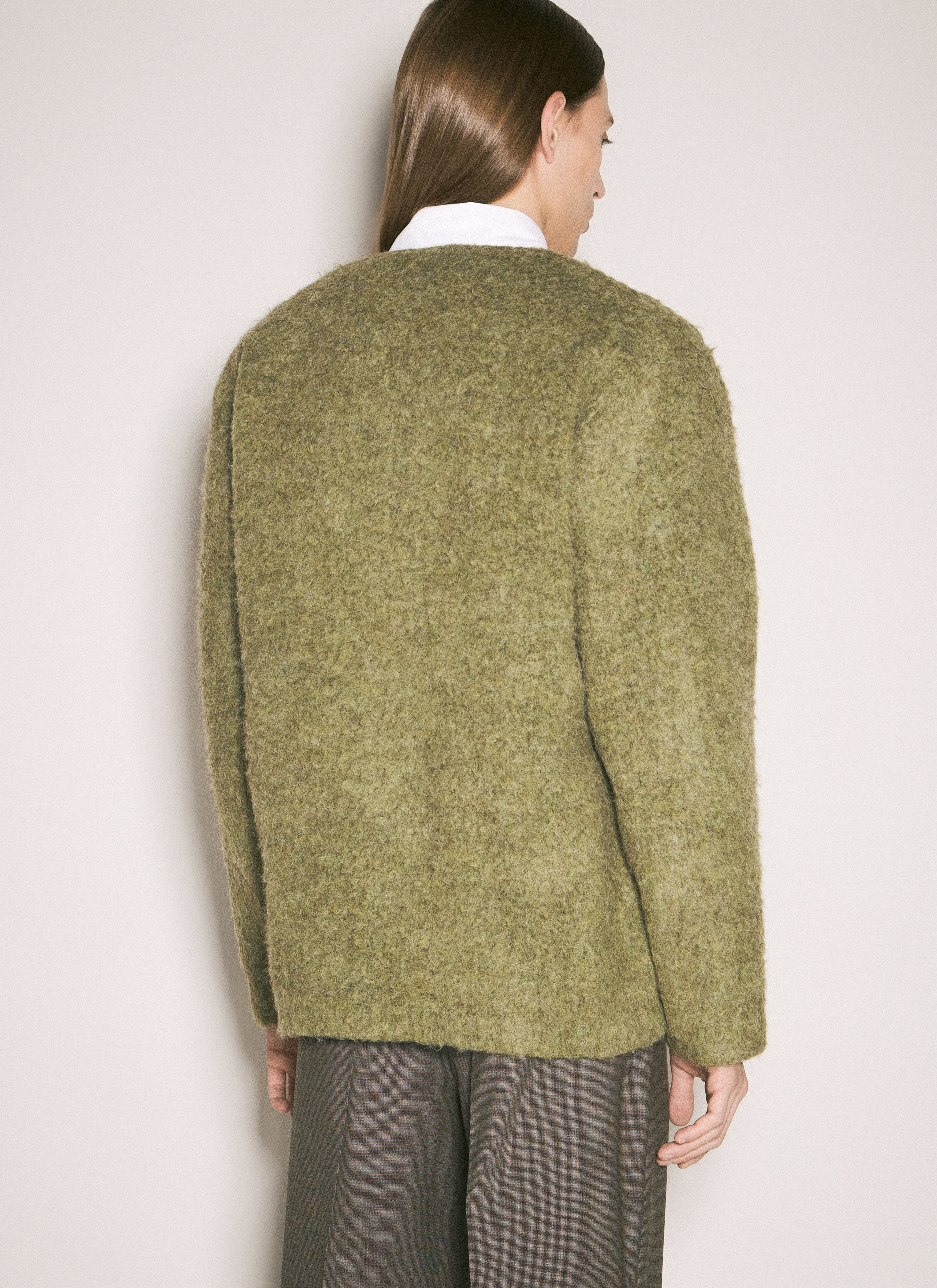 Our Legacy Men Brushed Knit Cardigan - 5
