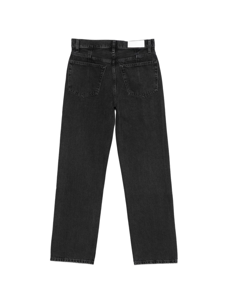 RE/DONE pocketed straight-leg jeans outlook