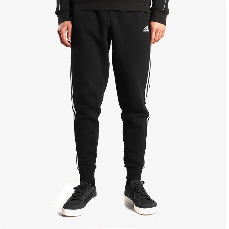 adidas Athleisure Casual Sports Long Pants Black BR3696 - 3