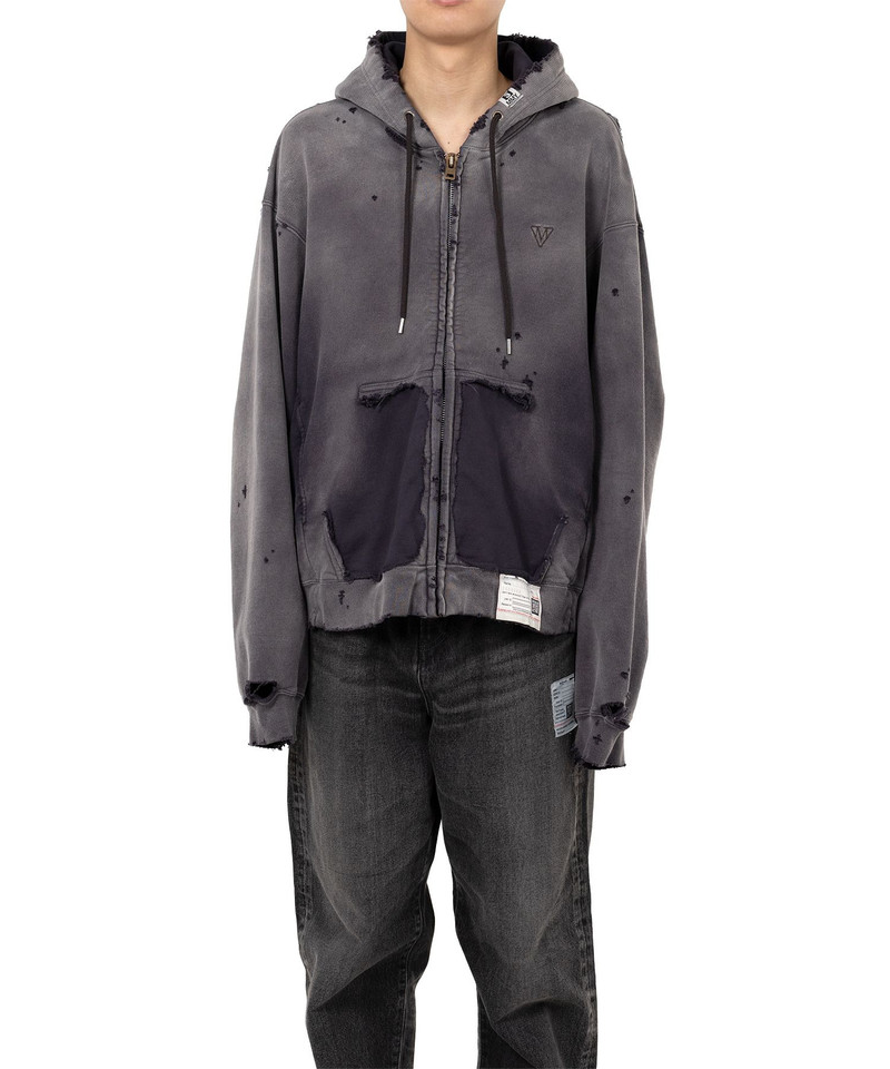 Sun Faded Like Zip-up Hoodie 4