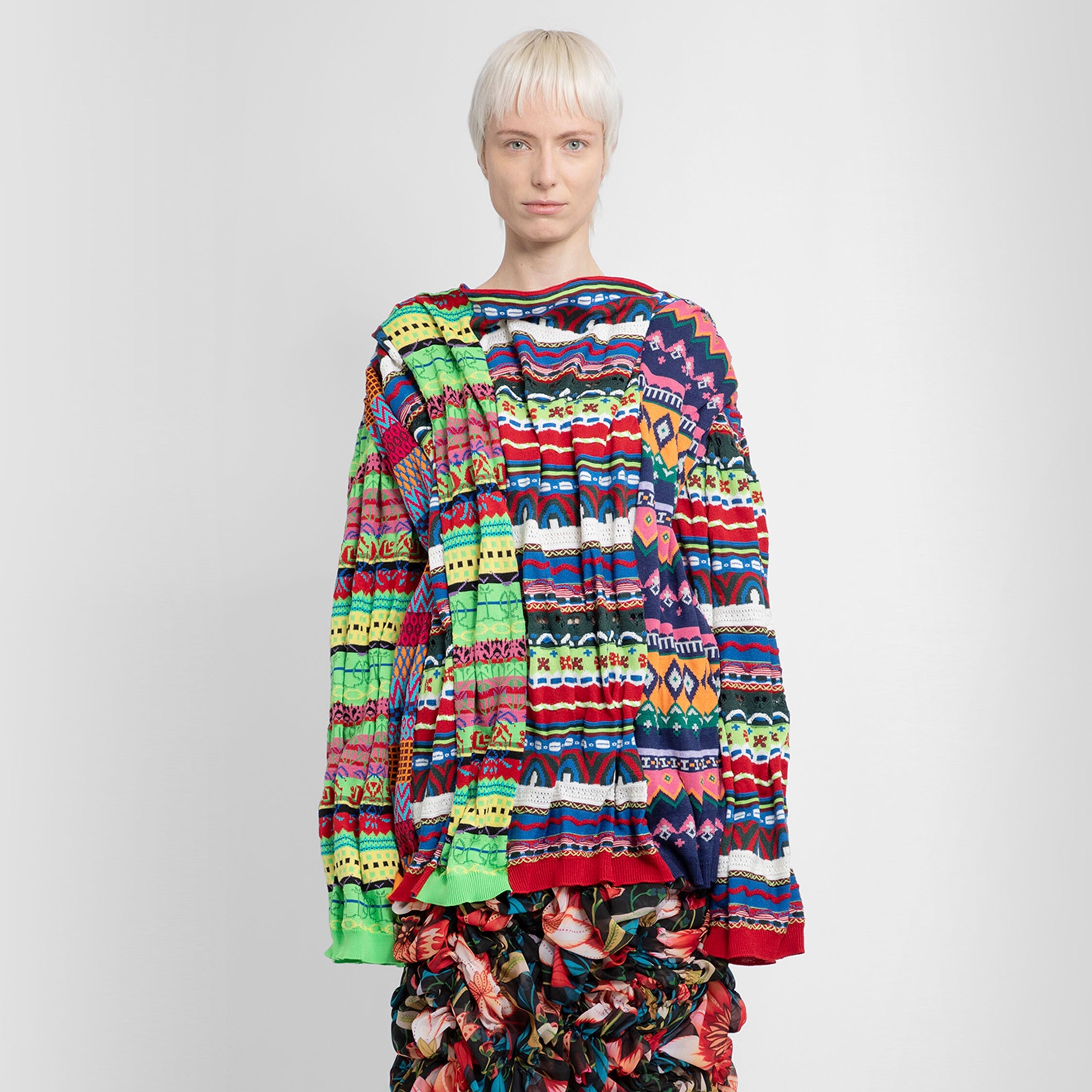 COMME DES GARCONS WOMAN MULTICOLOR KNITWEAR - 6