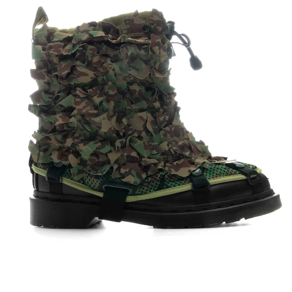 DR. MARTENS X BABYLON 1460 - BLACK/CAMO - 1