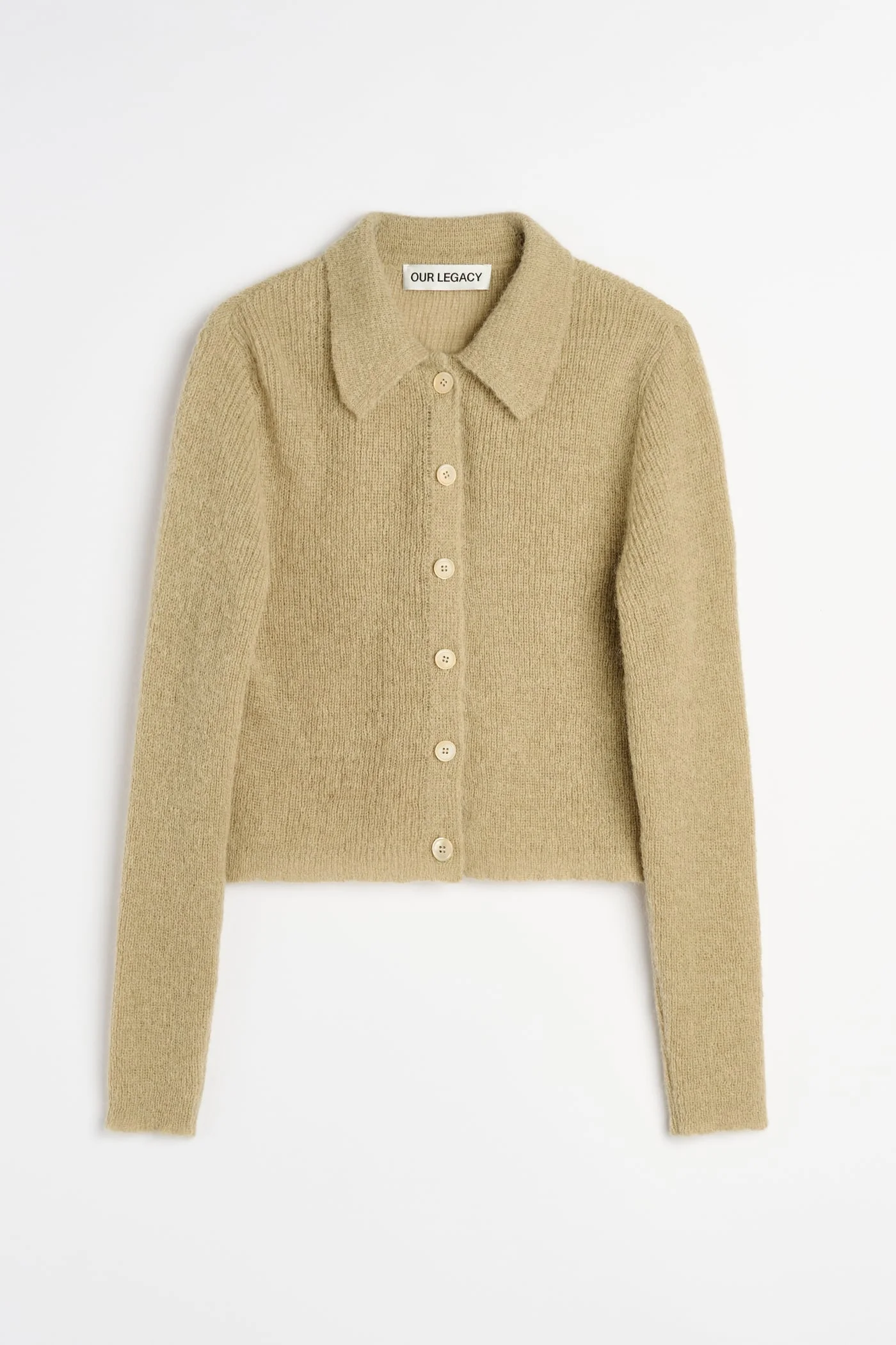Mazzy Polo Soft Sage Fuzzy Alpaca - 1