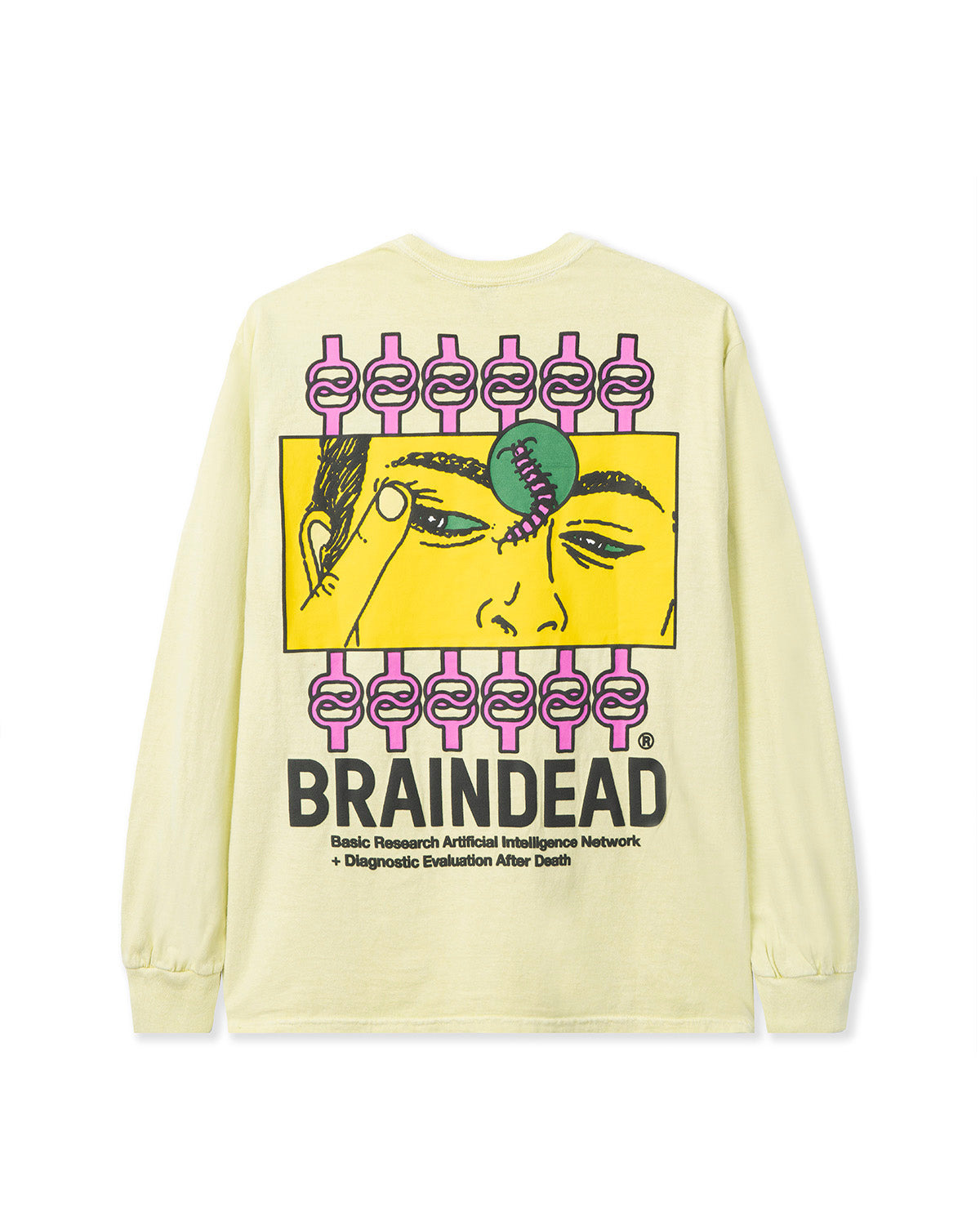 Evaluate Long Sleeve Tee - Lemon - 2
