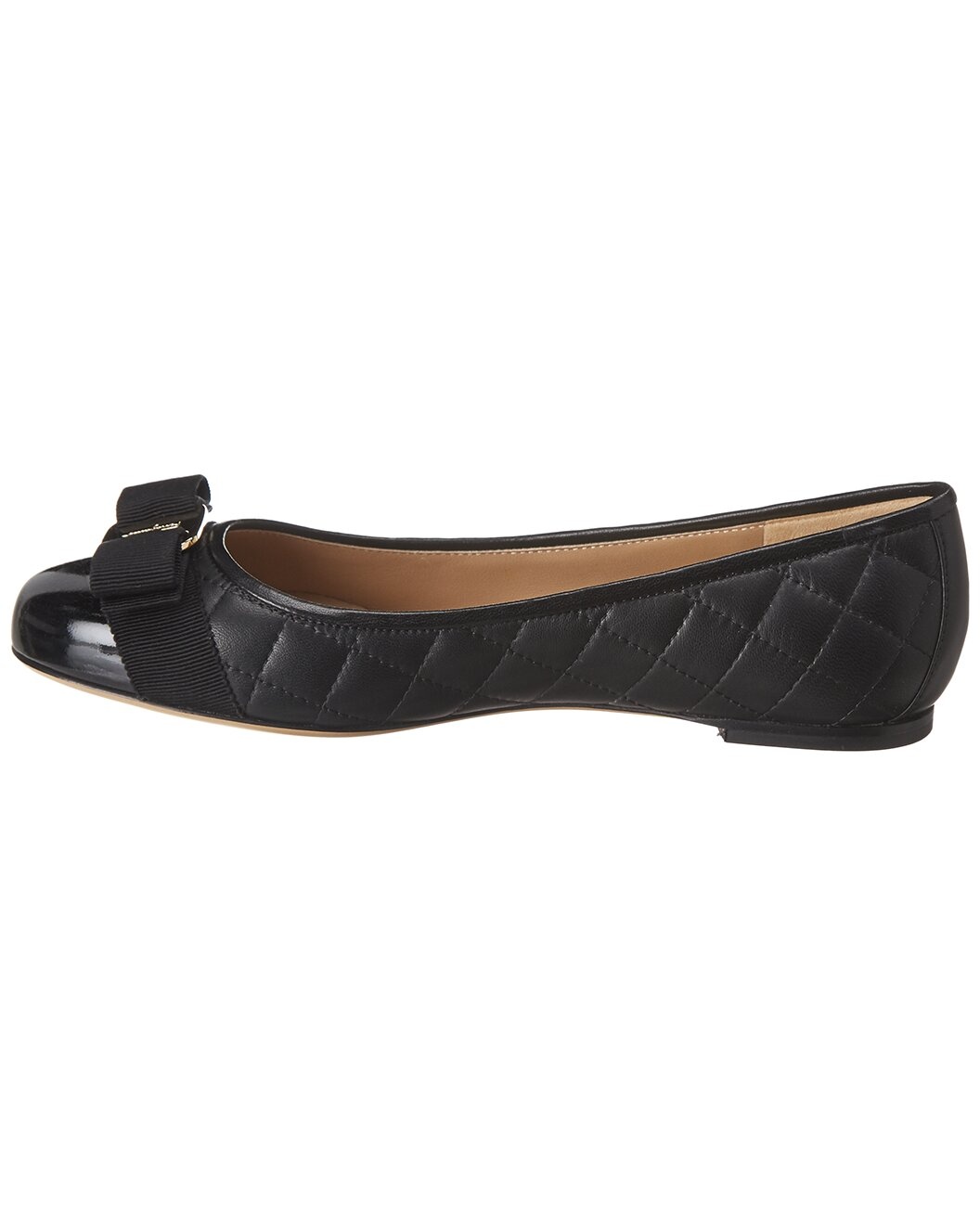Ferragamo Varina Quilted Leather Ballet Flat - 2