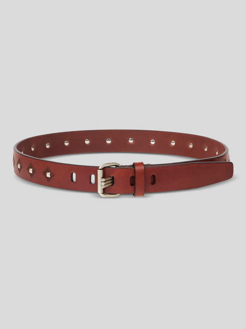LEATHER BELT WITH STUDS 1