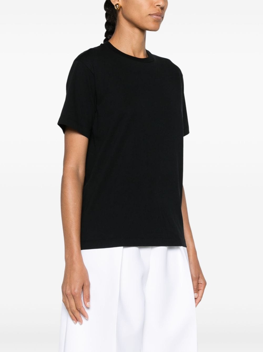 crew-neck organic cotton T-shirt - 3
