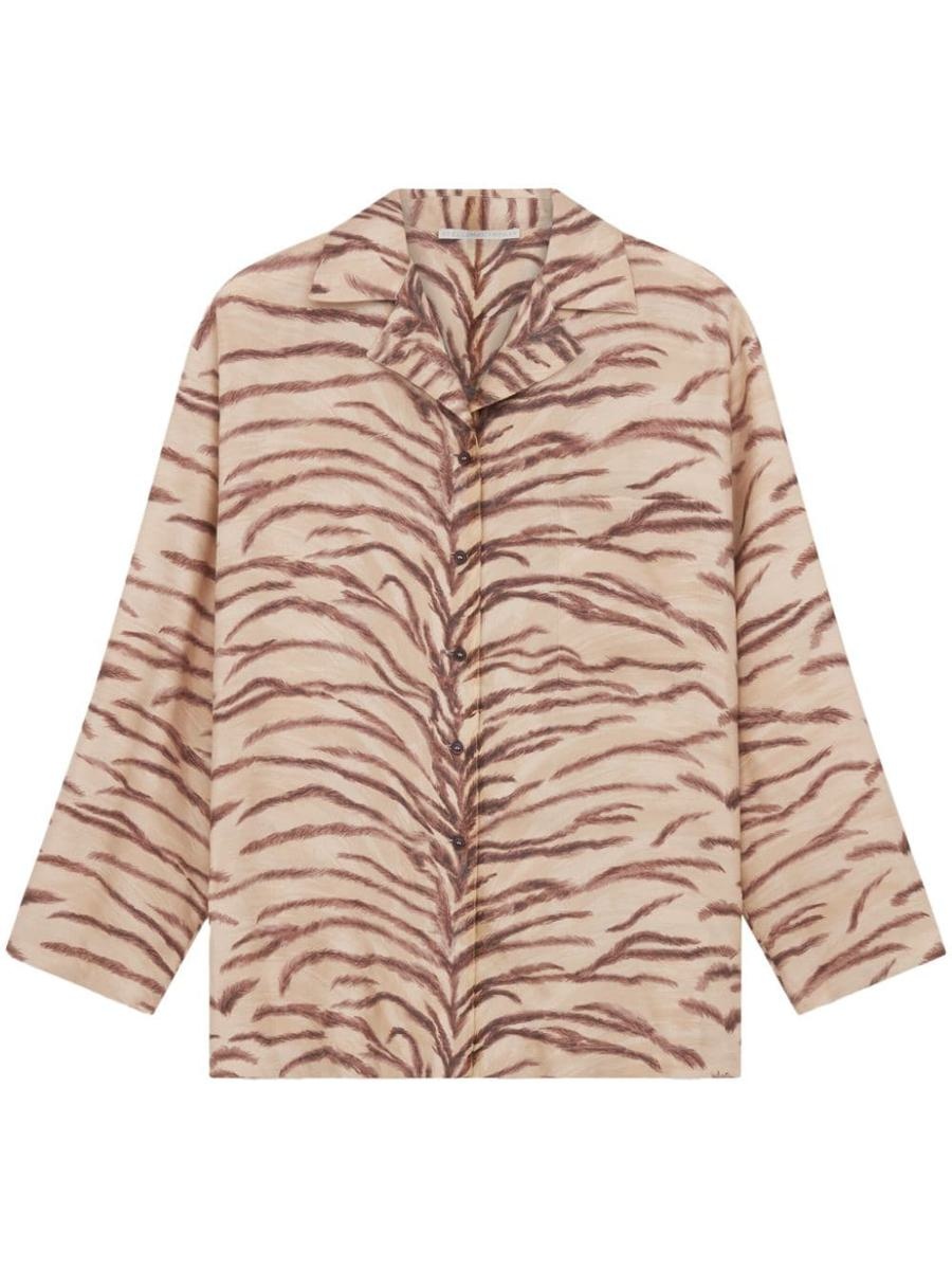 Stella Mccartney Printed Silk Shirt - 1