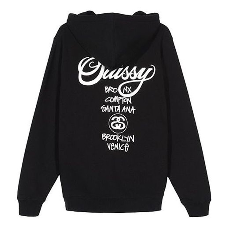 Stussy World Tour Unisex Black 3923614-BLACK - 1