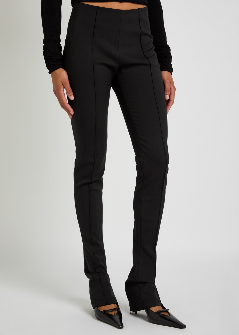 Armarium Ambrogio Pintucked Stretch-wool Trousers - 2