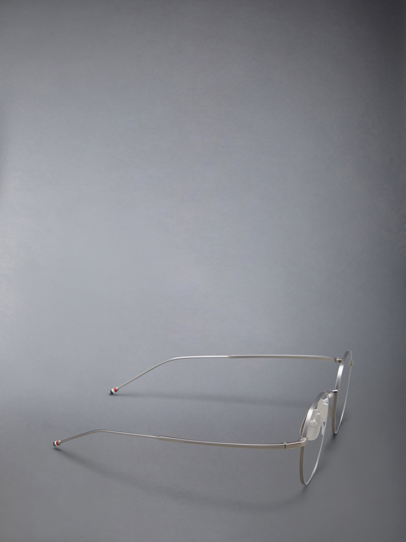 Titanium Round Eyeglasses 6