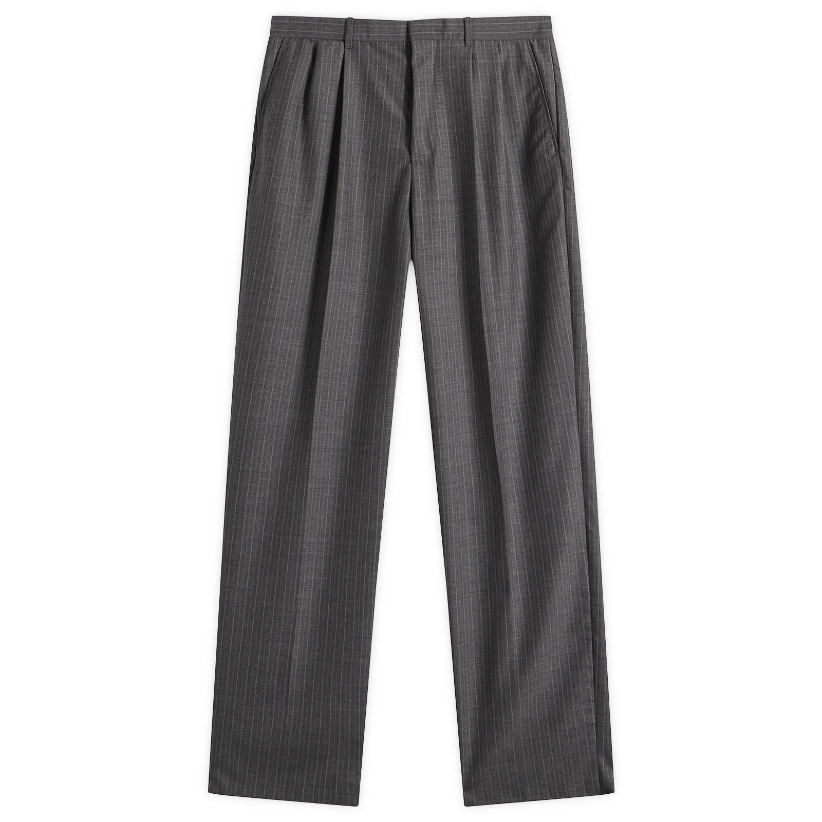 Jil Sander Pinstripe Wool Trouser - 1