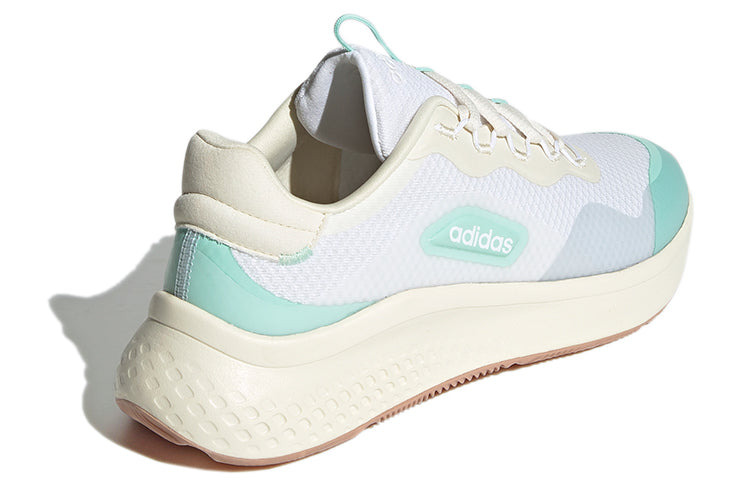 (WMNS) adidas neo Primrose Sleek 'White Green' FZ1938 - 4