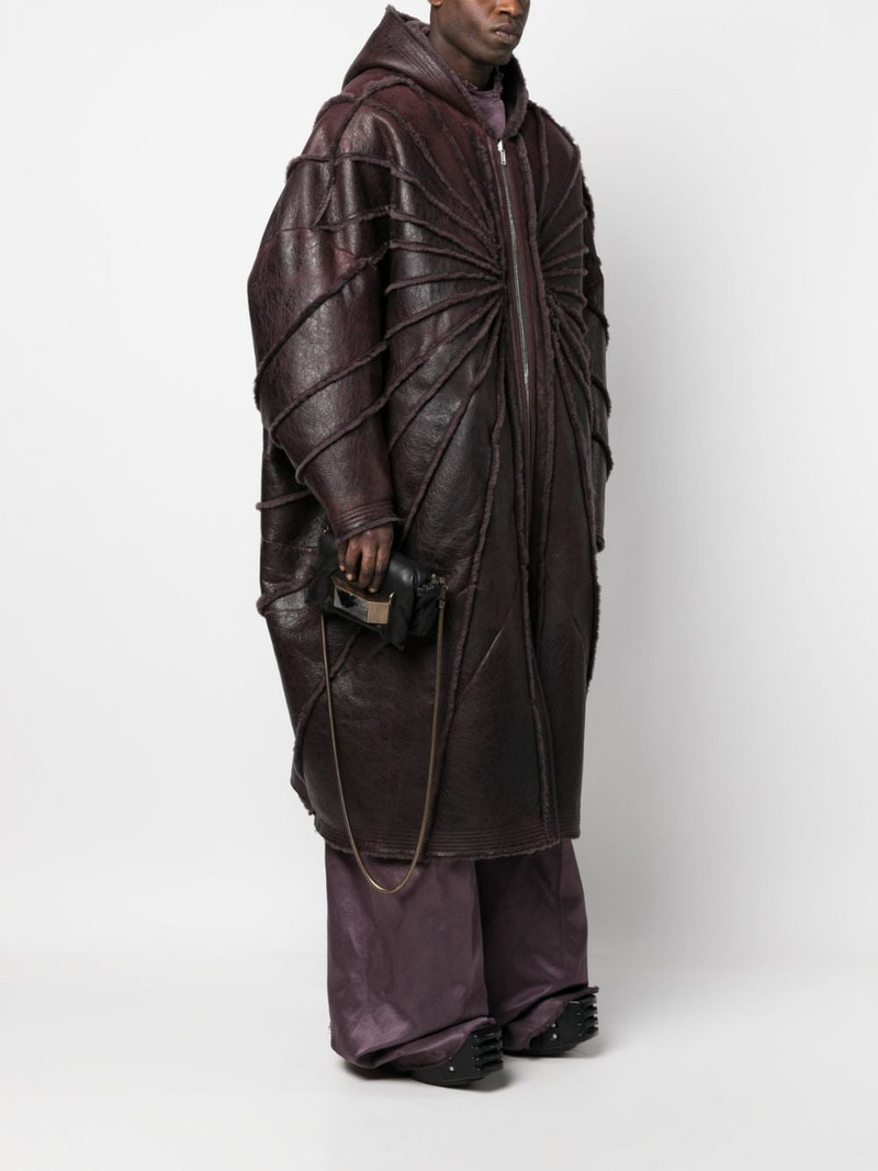 Rick Owens logo-plaque leather shoulder bag outlook