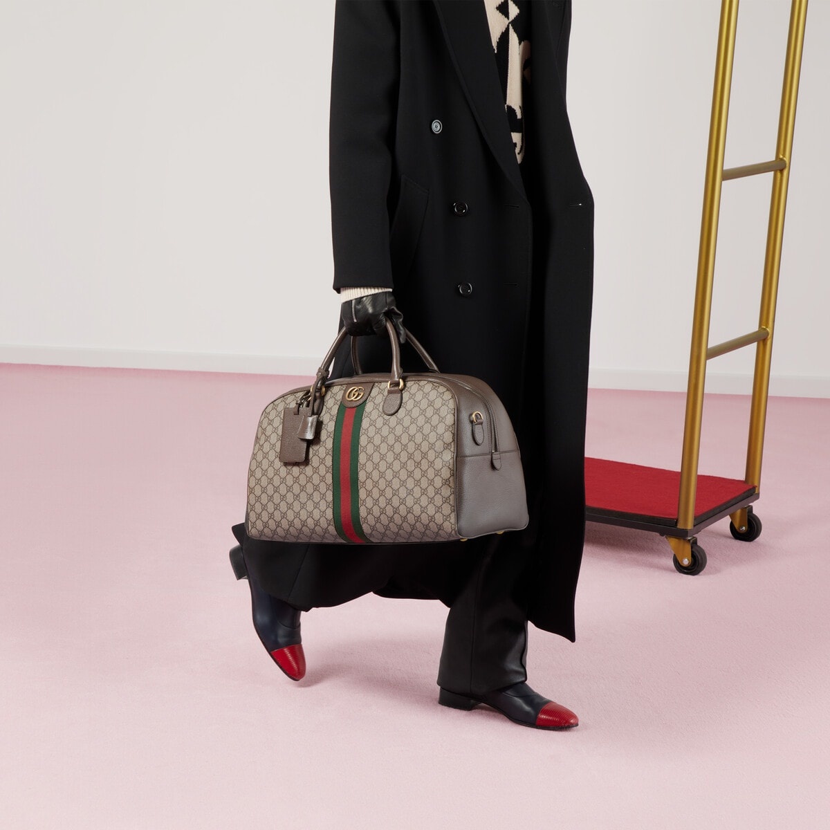 【GUCCI】SAVOY LARGE BOWLING BAG GUCCI Gucci Savoy large bowling bag | REVERSIBLE