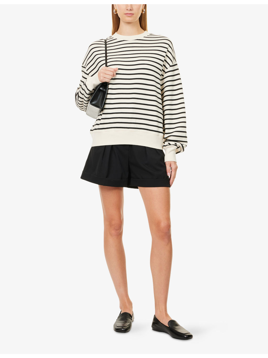 Dean Striped Cotton-Blend Sweatshirt - 2
