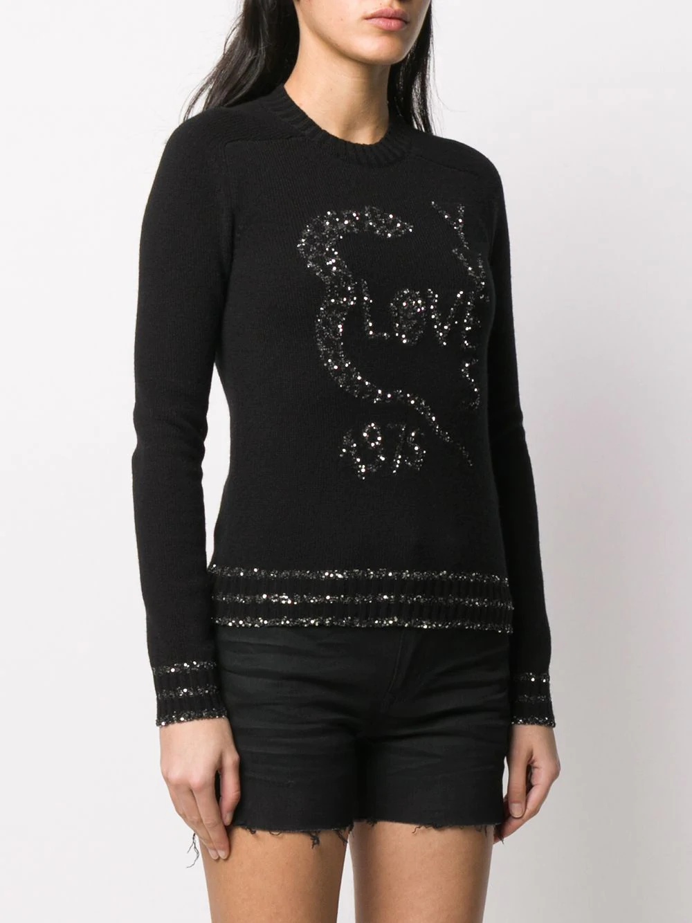 sequin Love jumper - 3