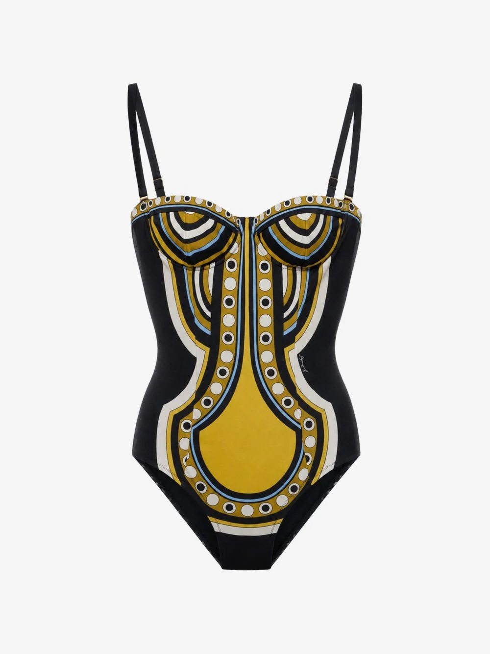 Ursula suit Sanctuary placée black in lycra - 1