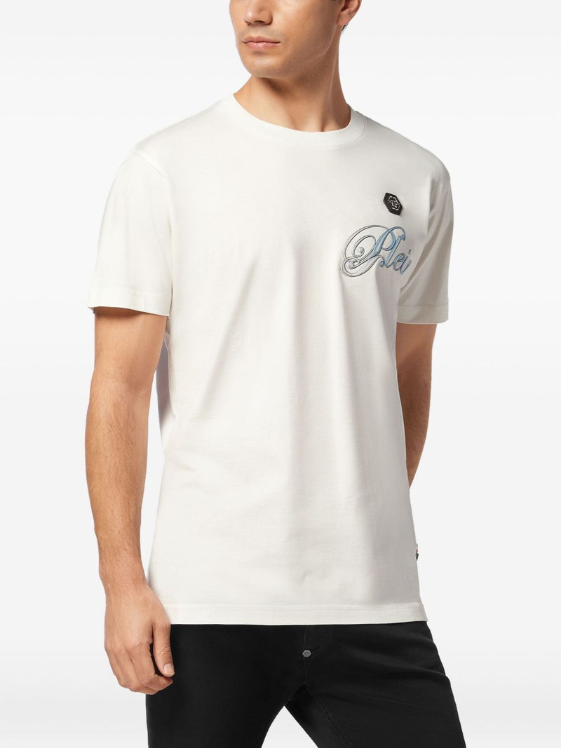 skull-print cotton T-shirt 3