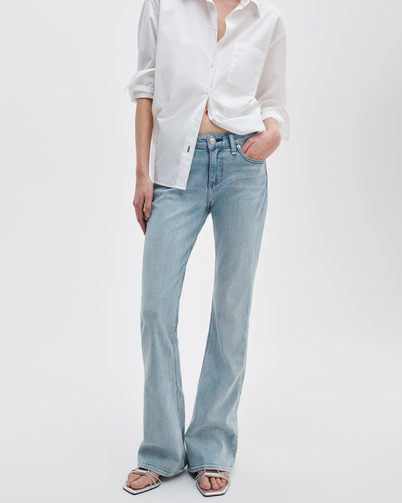 rag & bone Kinsley Bootcut Jean Low-Rise in Vintage Stretch Denim outlook