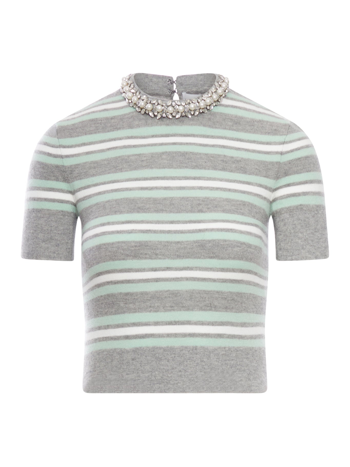 STRIPED WOOL SWEATER - 2