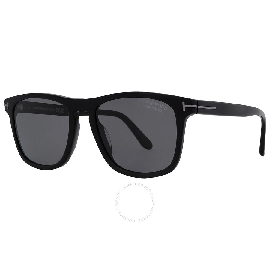 Tom Ford Gerard Polarized Smoke Square Men's Sunglasses FT0930-N 01D 54 - 5