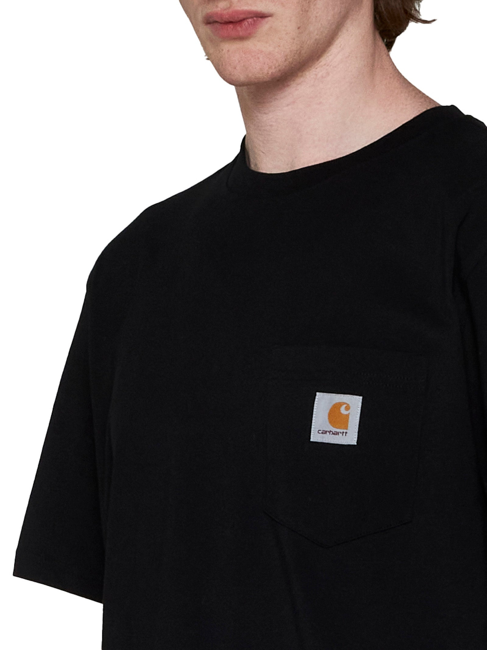 Chest pocket cotton t-shirt - 5