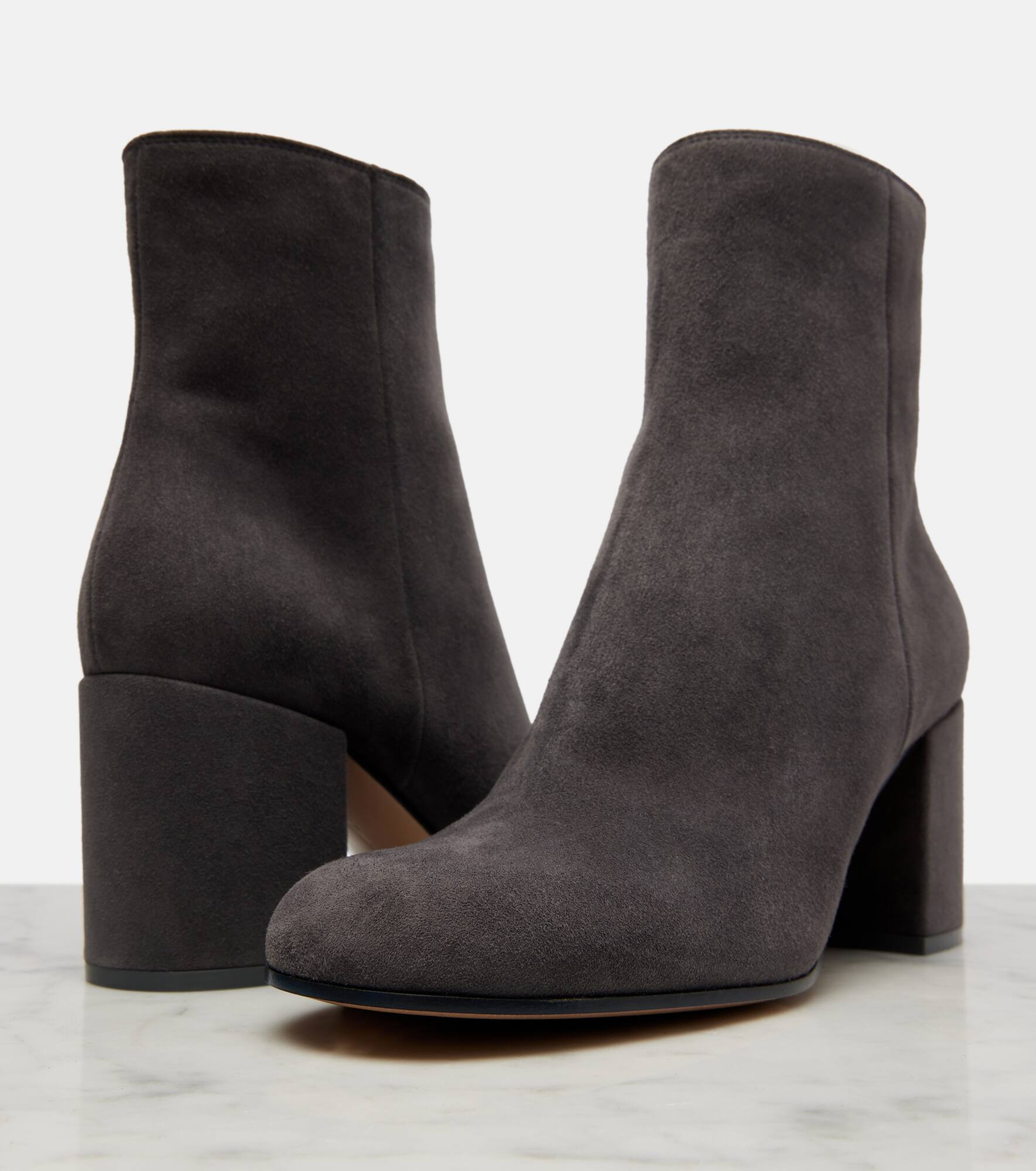 Joelle 70 suede ankle boots - 5