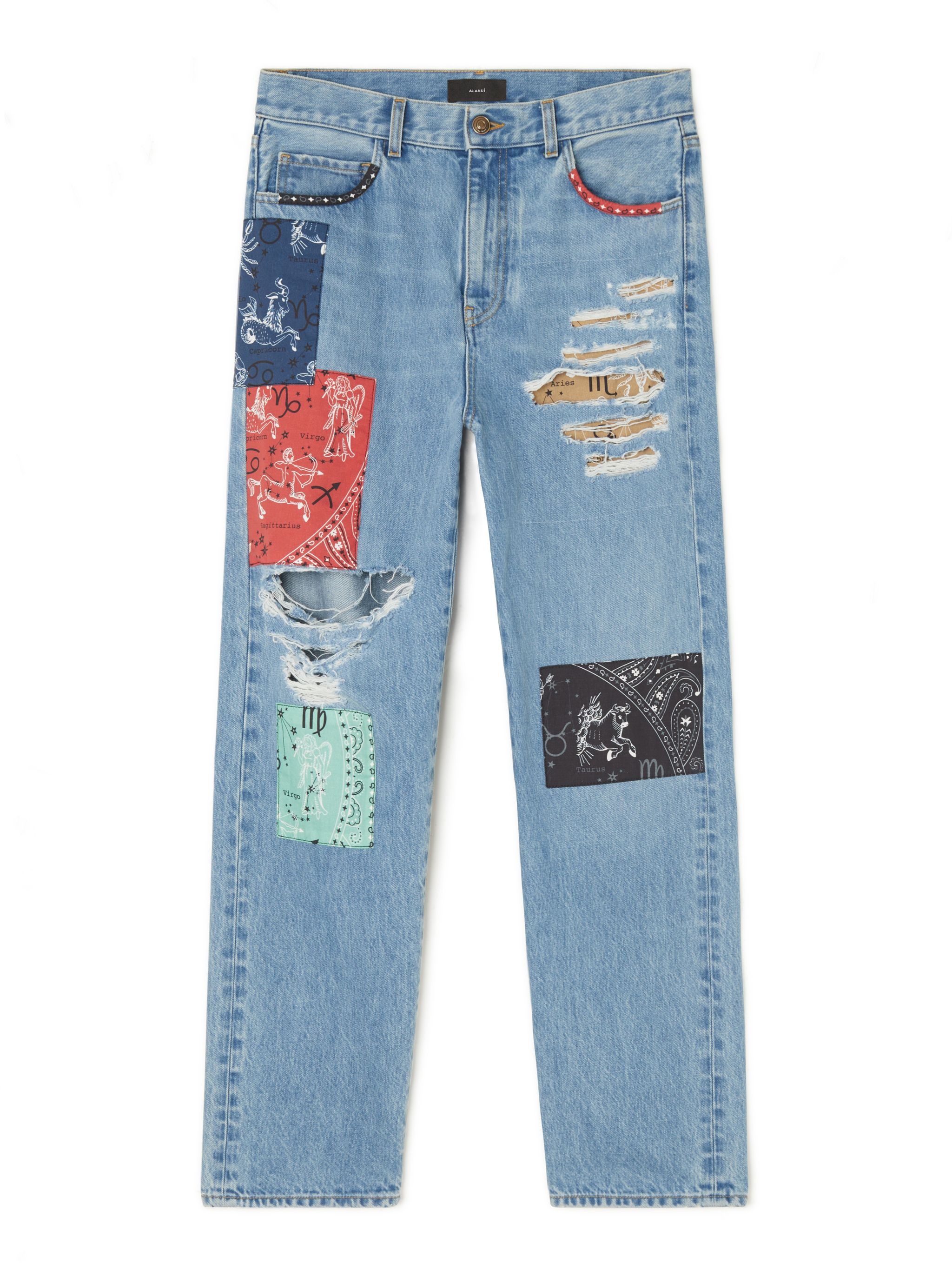 The Twelve Signs Denim Pants - 1