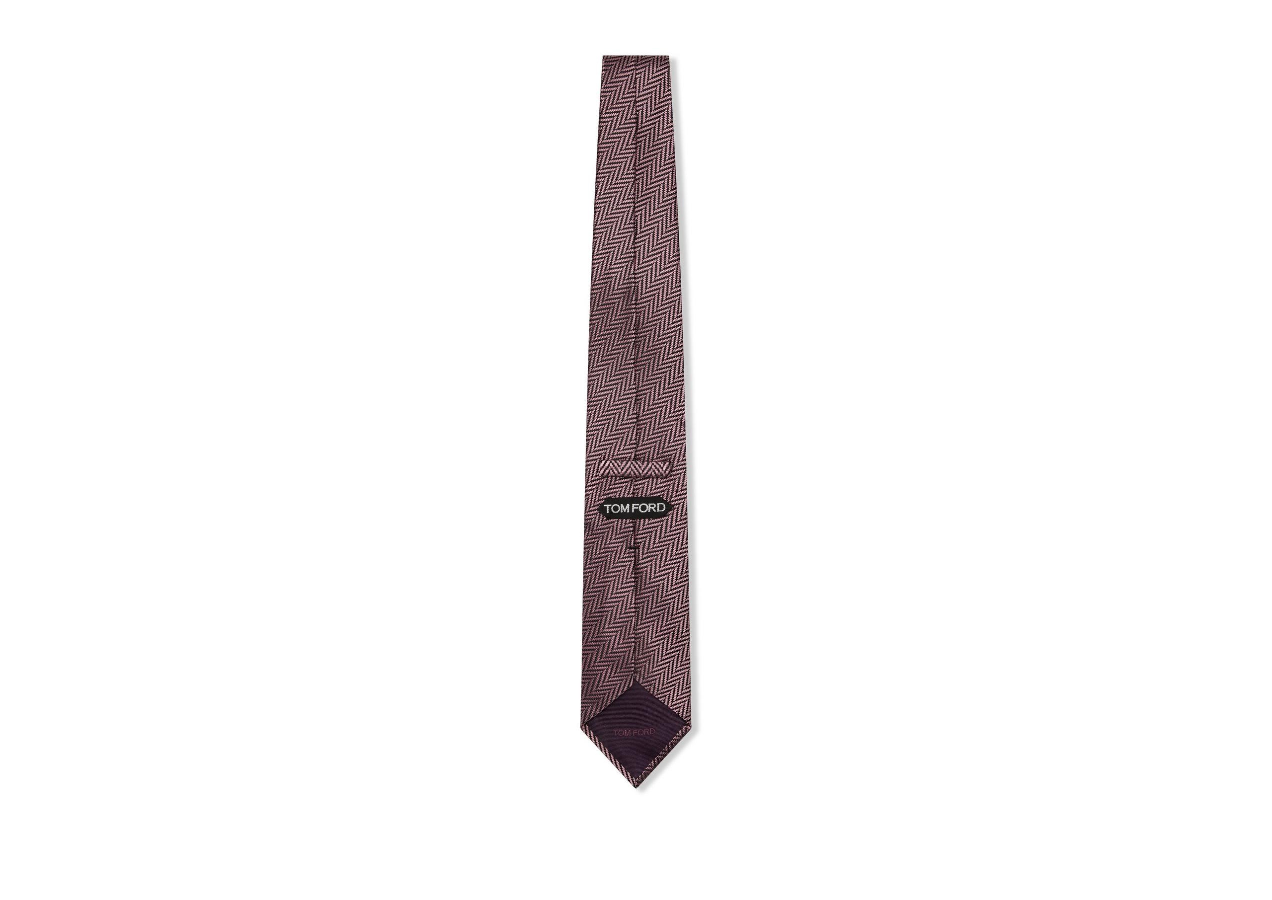BOLD HERRINGBONE TIE - 2