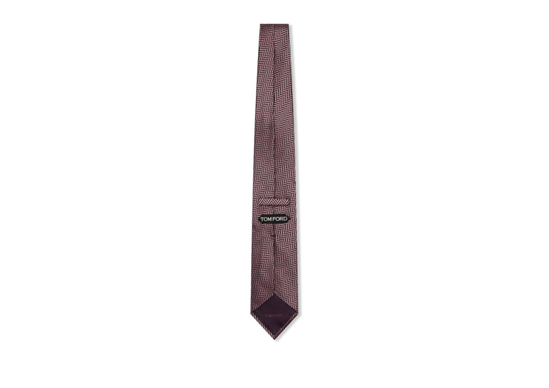 TOM FORD BOLD HERRINGBONE TIE outlook
