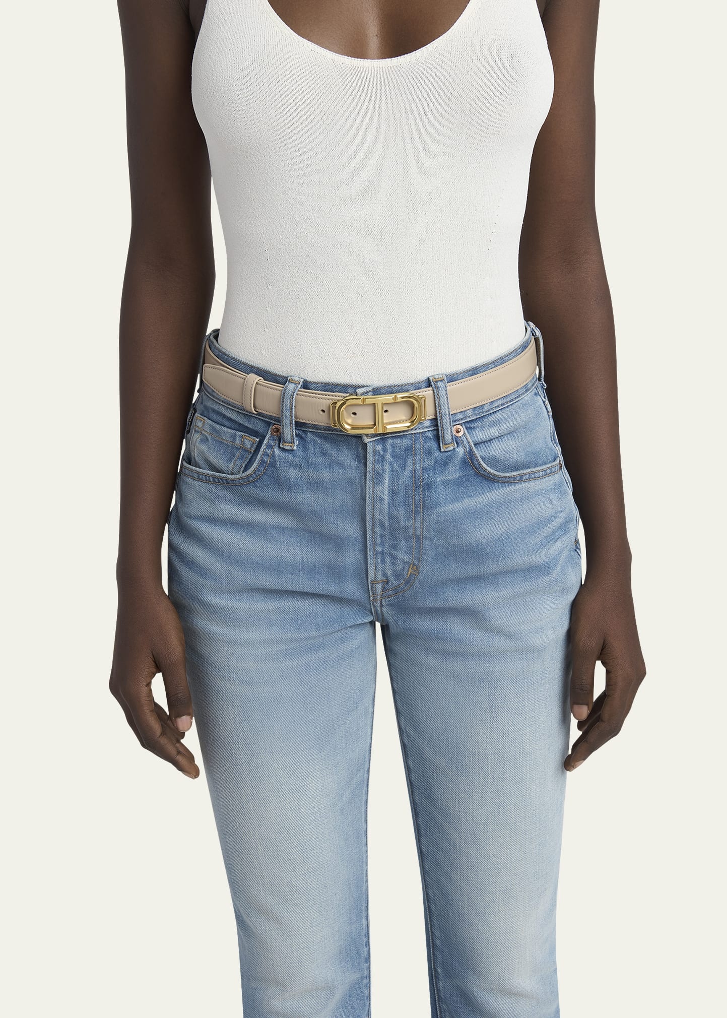 Box Palmellato Leather Belt - 2