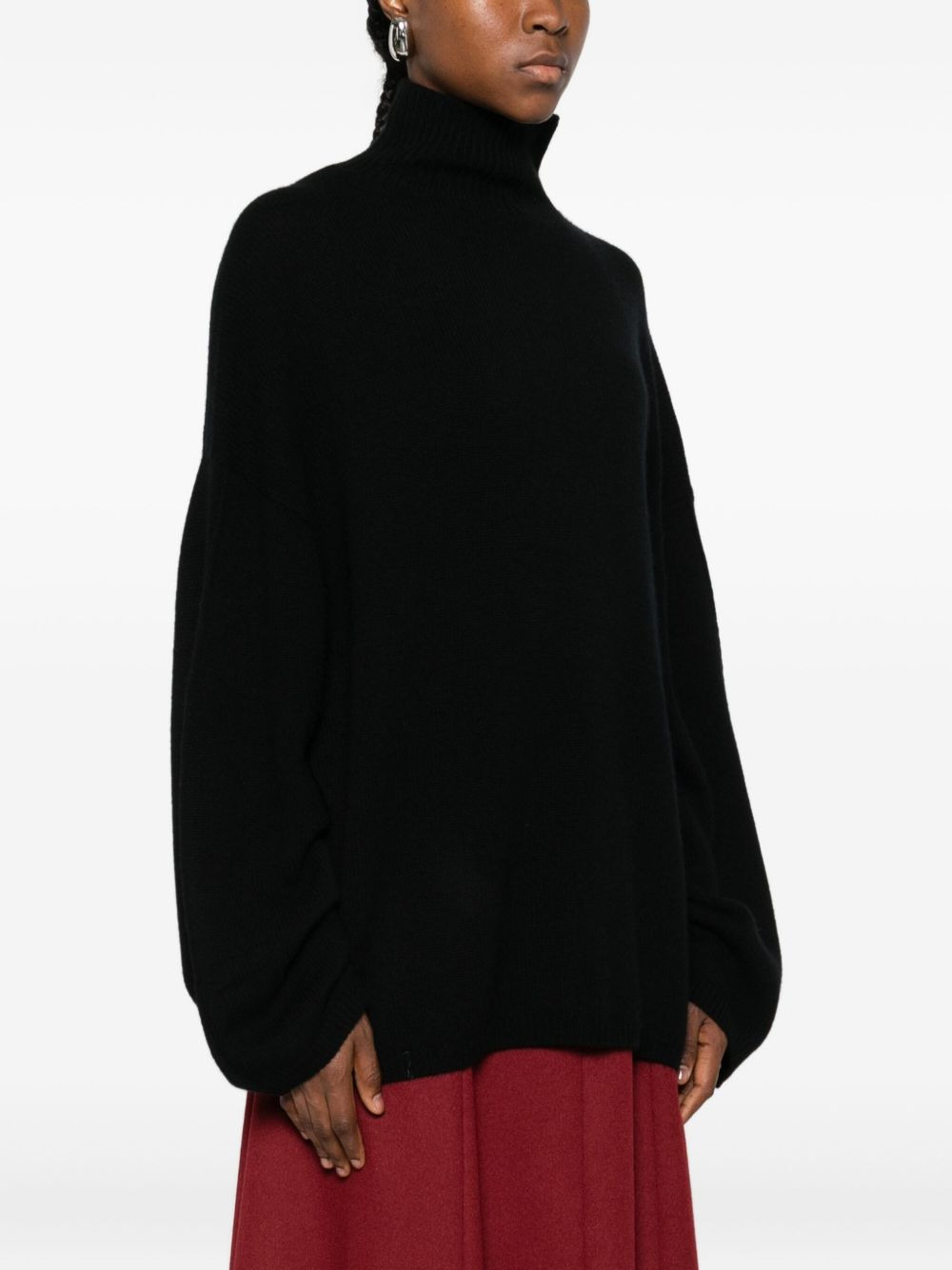 funnel-neck sweater - 3