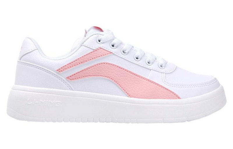 Li-Ning (WMNS) Li-Ning Classic Skateboarding 'White Pink' AGCR470-4 outlook