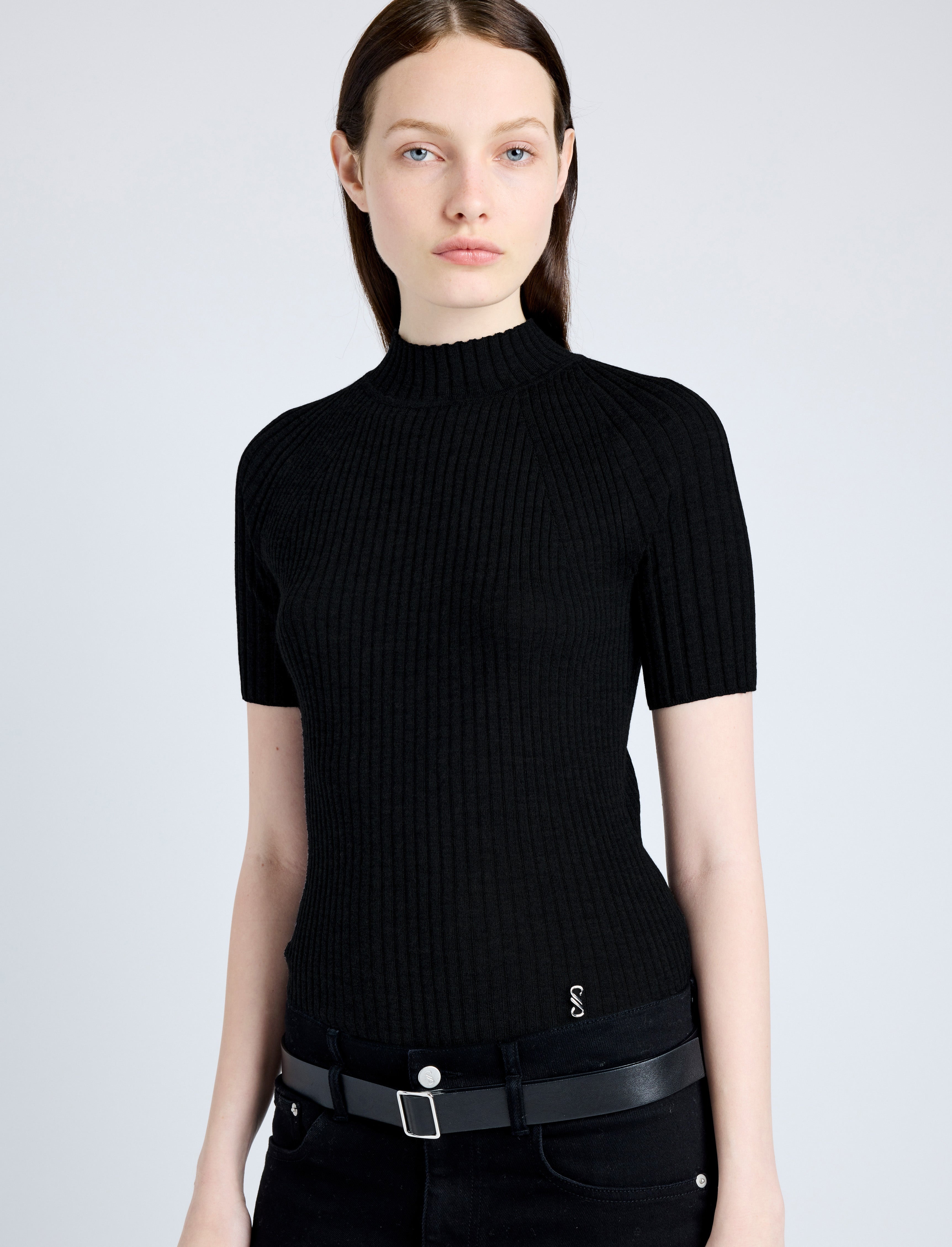 Jaden Top in Superfine Merino Silk - 6