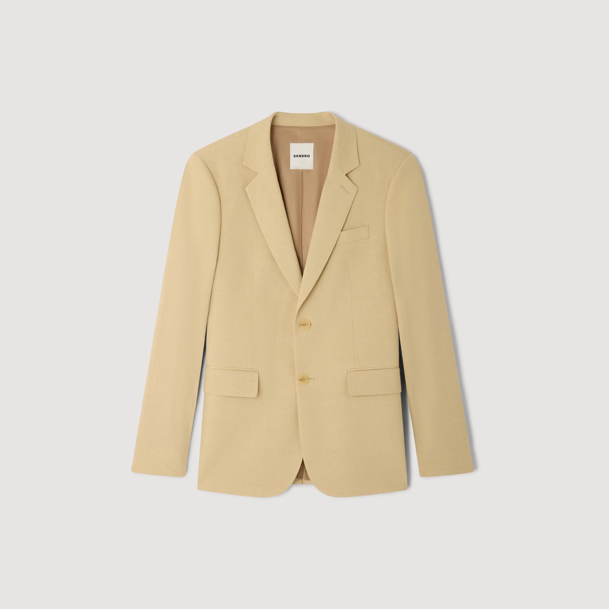 CLASSIC LINEN SUIT JACKET - 1