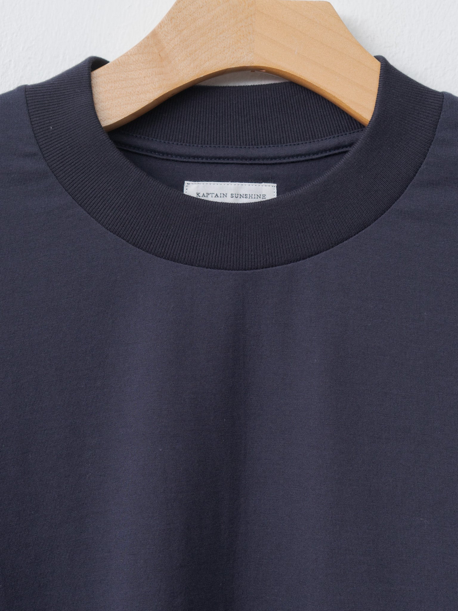 Suvin Supima Tube L/S Tee Light - Navy - 4