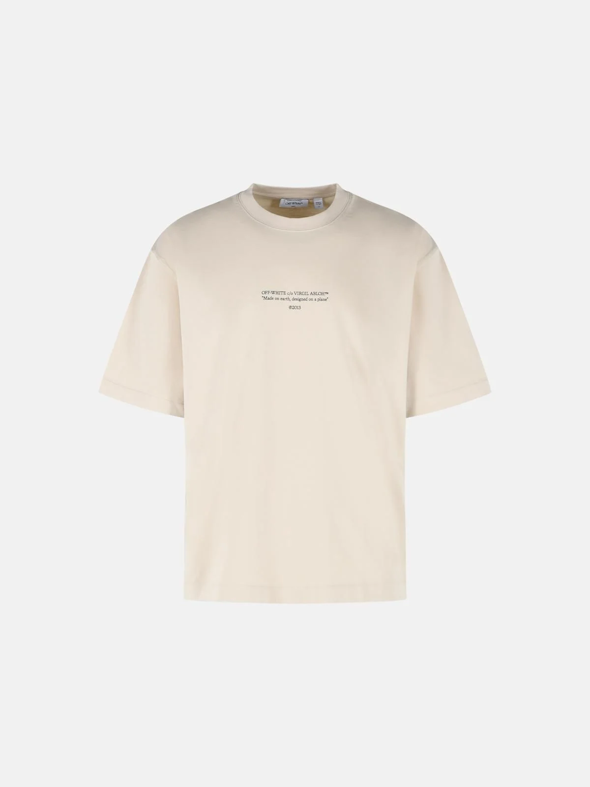 'STATEMENT' 'STONE' COTTON T-SHIRT - 1