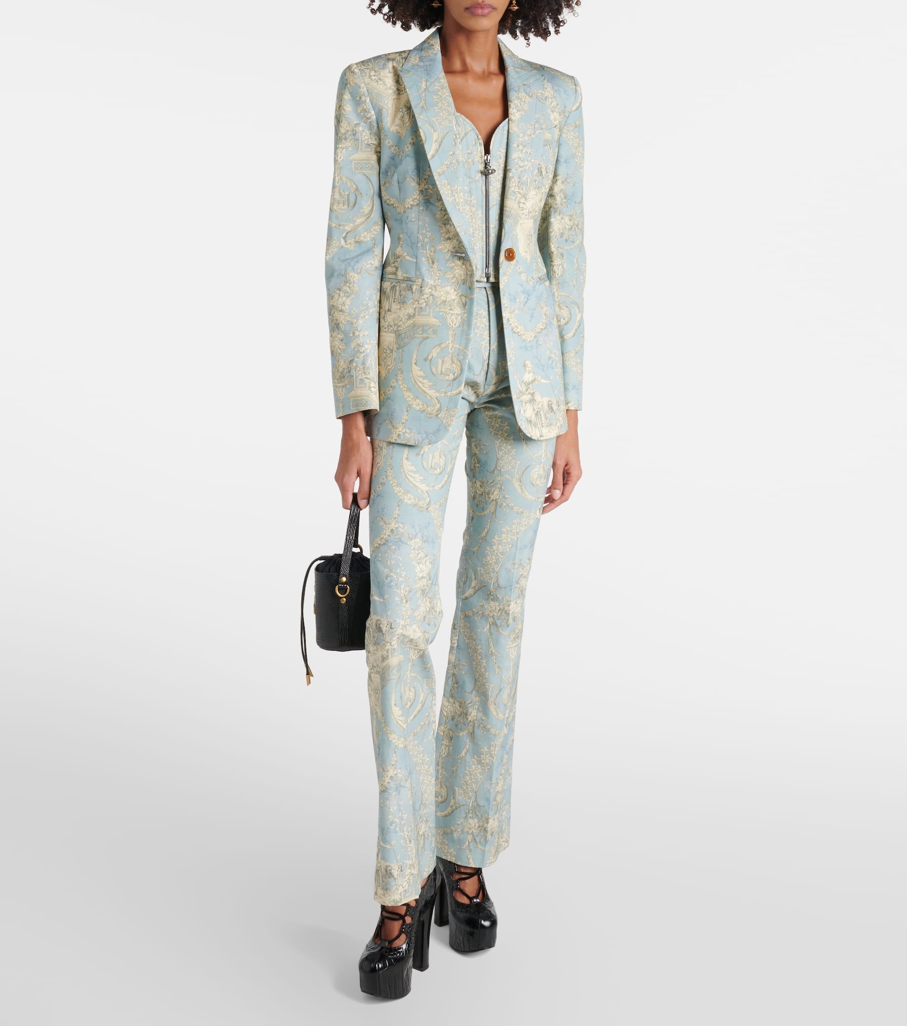 Lauren toile de Jouy cotton jacket - 2