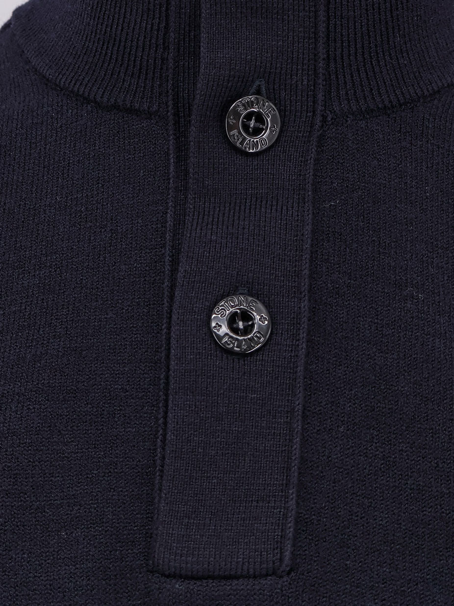 Stone Island Men Certified Virgin Wool Blend Sweater - 3