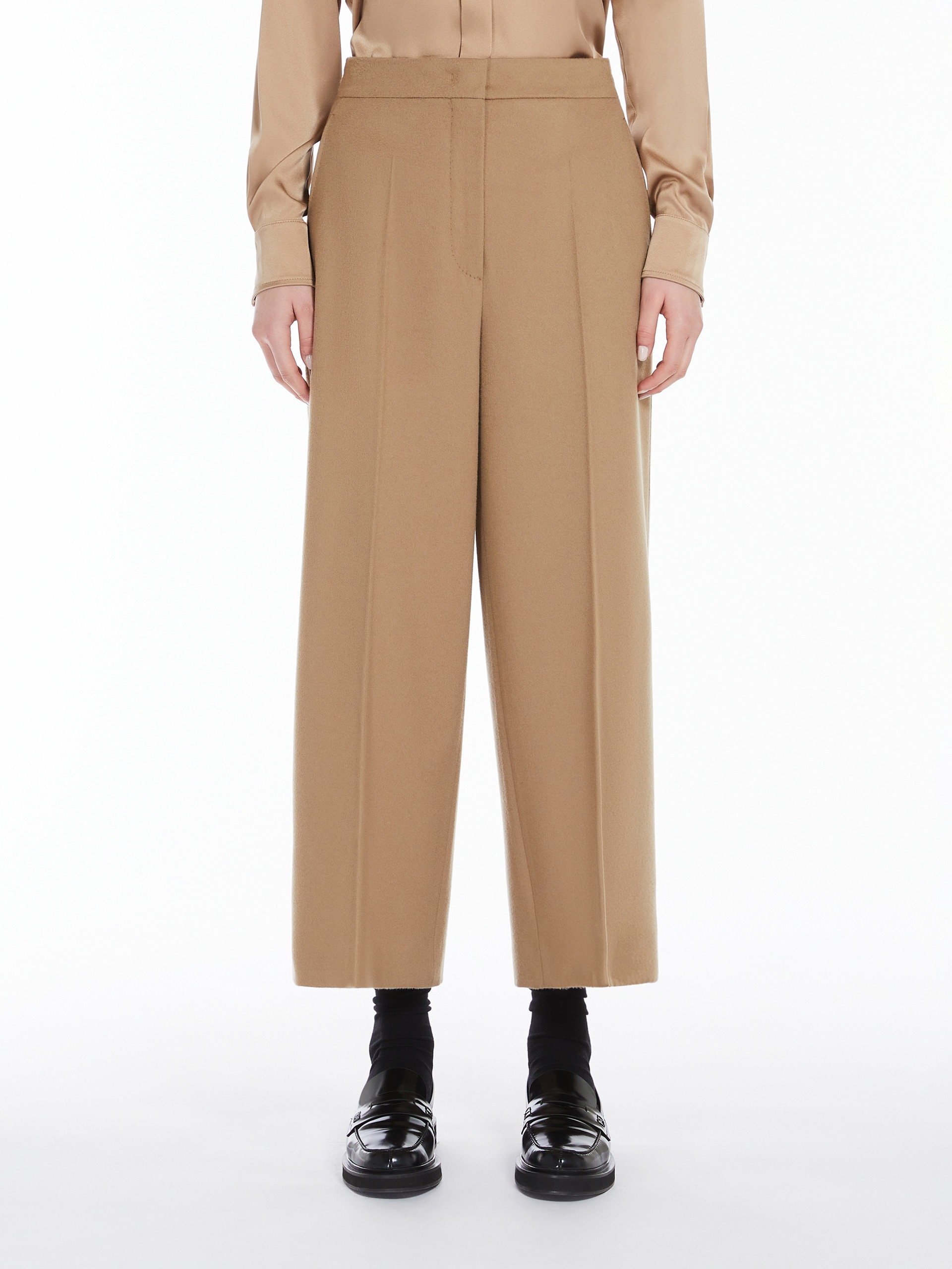 BURANO Cropped wool trousers - 3