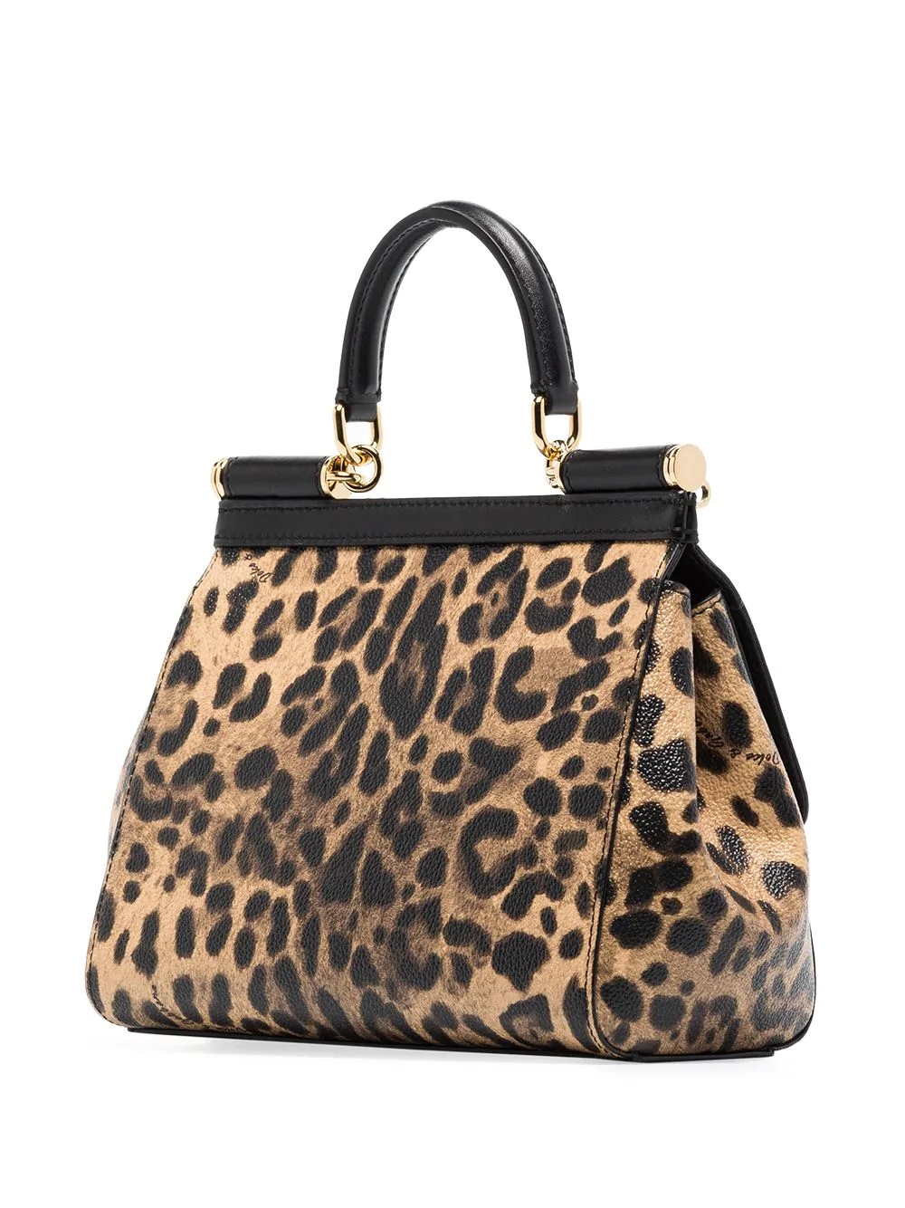 Sicily leopard-print tote bag - 3