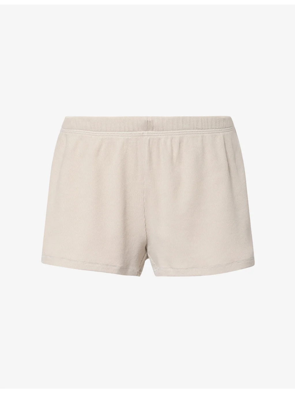 Loose Rib Cotton-Jersey Shorts - 1