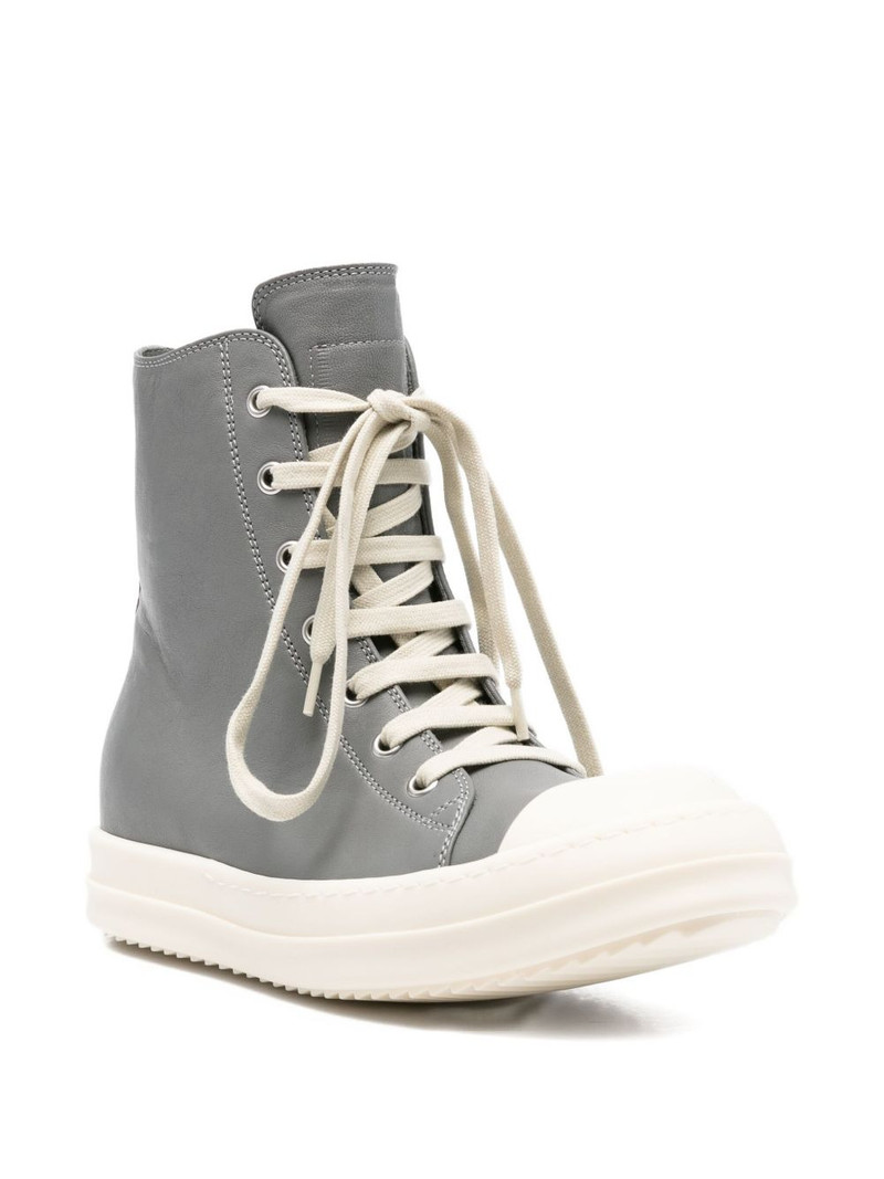 Rick Owens Hollywood leather sneakers outlook