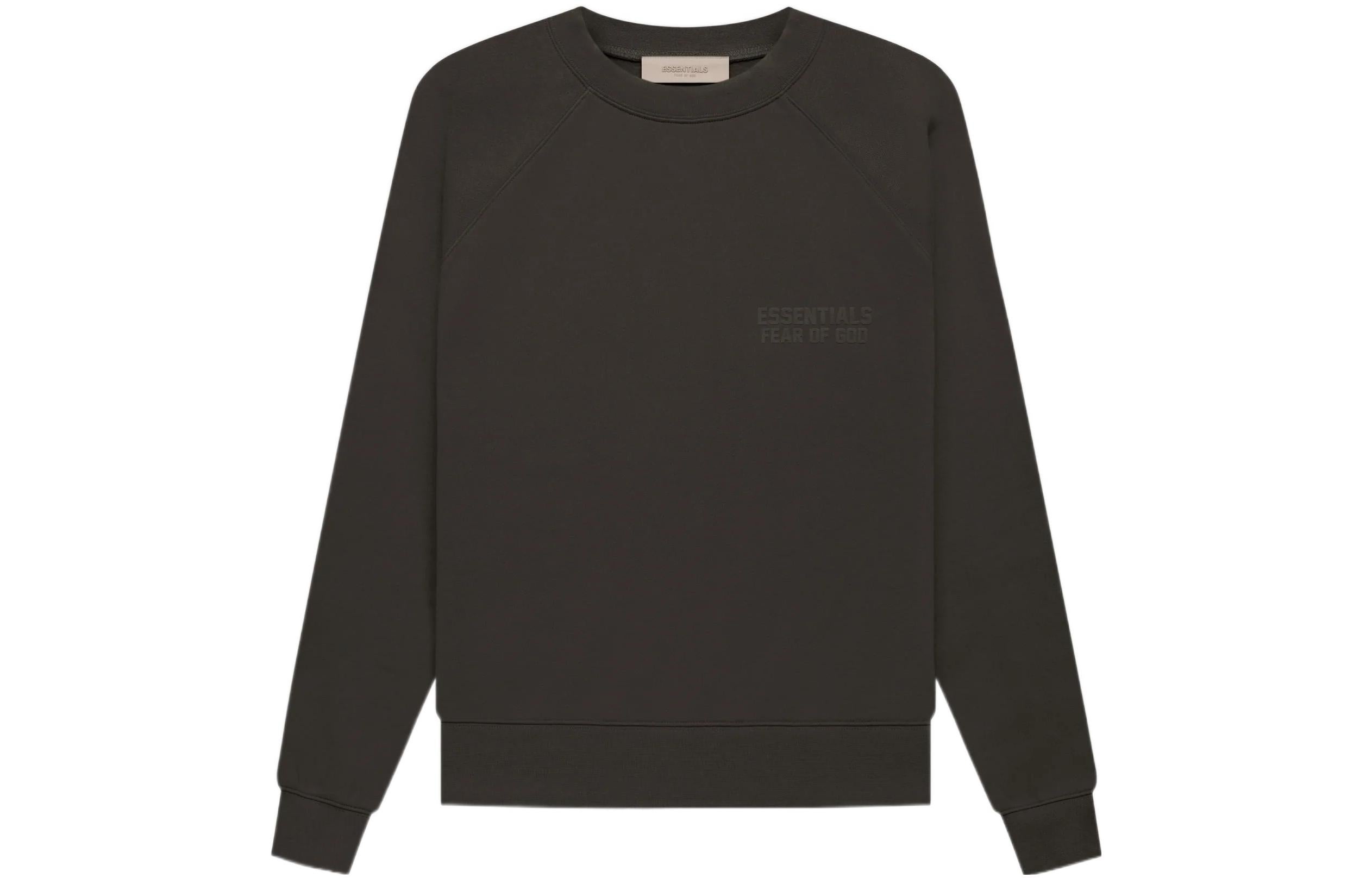 Fear of God Essentials FW22 Crewneck Off Black FOG-FW22-476 - 2