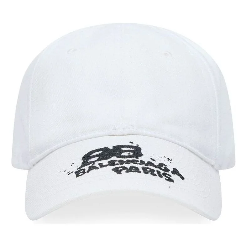 (WMNS) Balenciaga Hand-Drawn BB Icon Cap 'White' 723771410B29060 - 1
