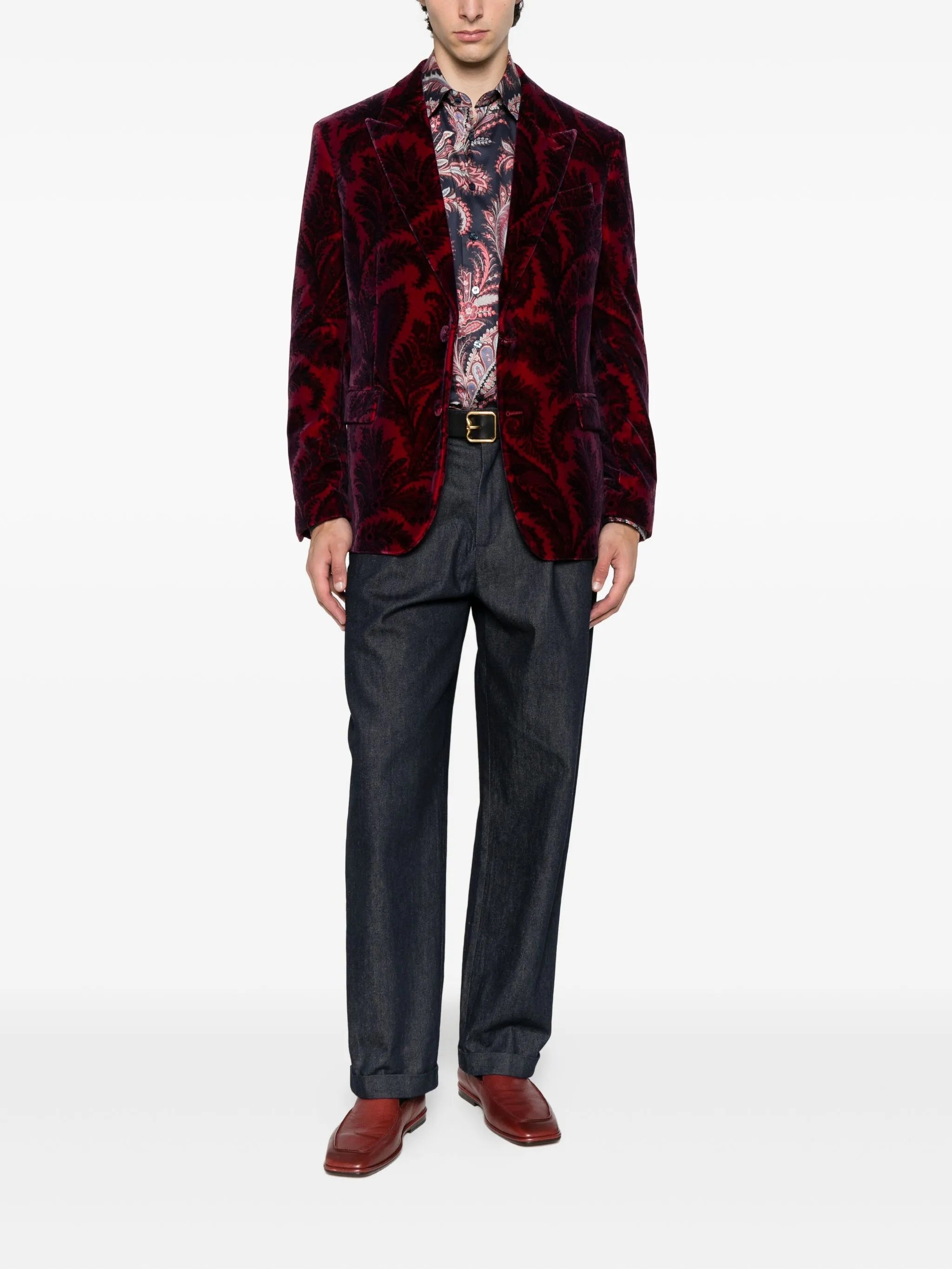 Etro Floral Paisley-print Cotton Shirt - 4