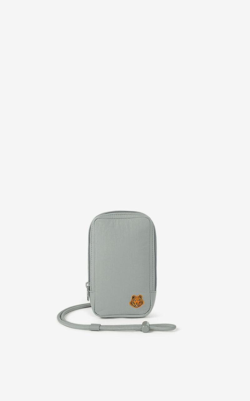 Tiger Crest phone holder with strap 1